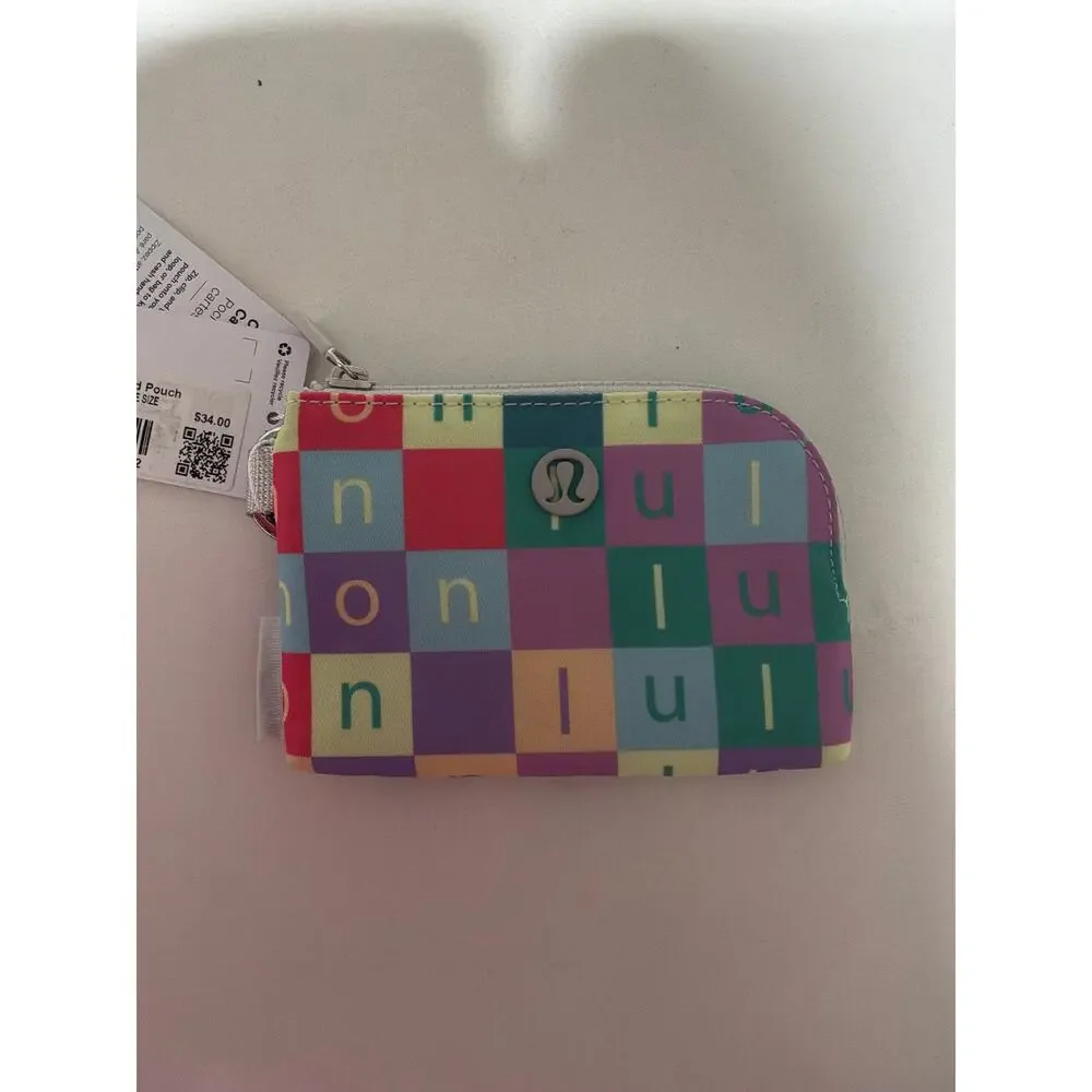 Lululemon Clippable Card Pouch rare print